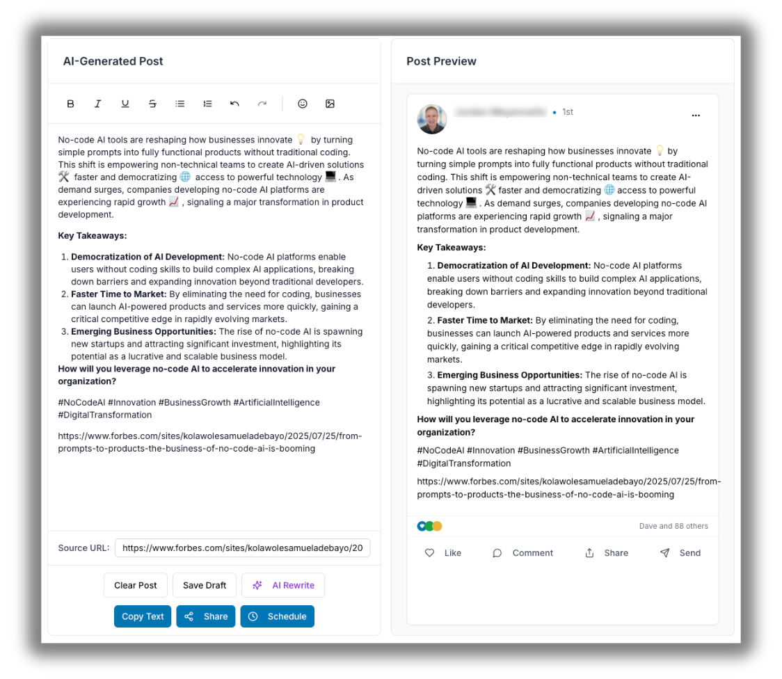 PostBuddy Product Screenshot